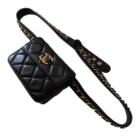 quilted chanel bag fake|chanel waist bag vintage.